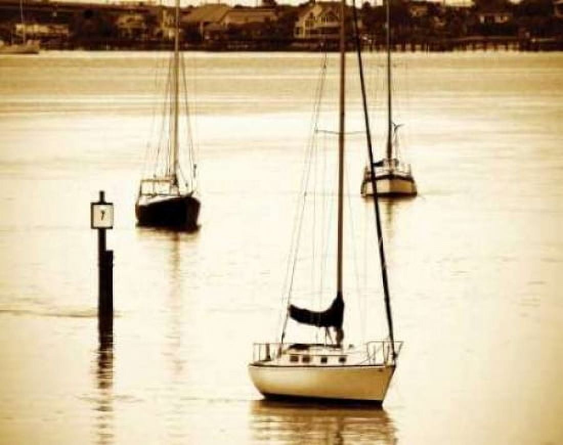 St Augustine Harbor II Canvas Art - Alan Hausenflock (24 x 30)