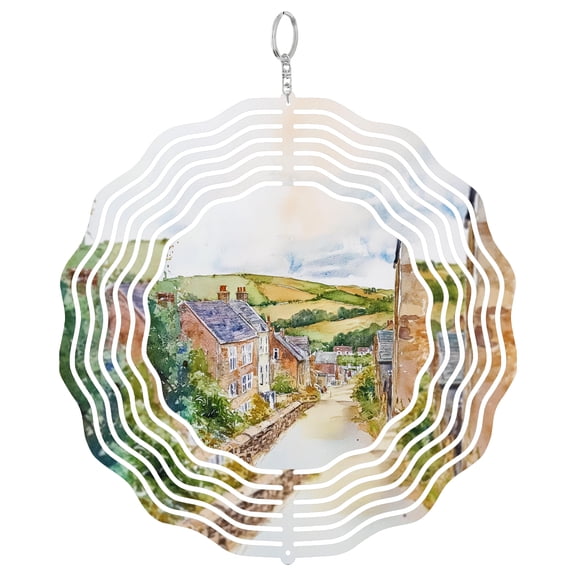 St Austell Wind Spinner, Kinetic 3D Brewery Town Yard Art Outdoor Decor