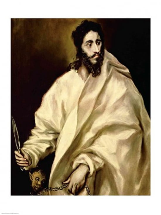 St Bartholomew 1606 Canvas Art - El Greco (18 x 24)