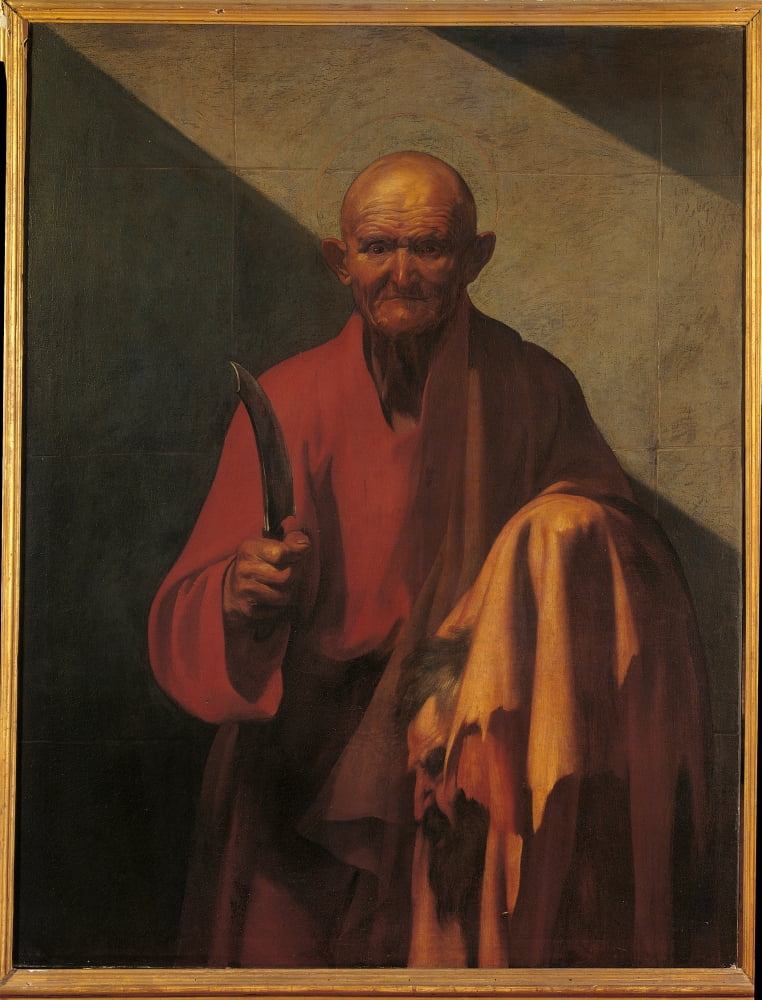 St Bartholomew Canvas Art - (24 x 36)
