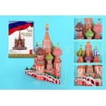 thumbnail image 1 of St Basil's Cathedral 120 Pieces 3D Puzzle W/Book, 1 of 1