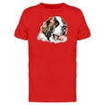 thumbnail image 1 of St. Bernard Head Painting Tee Men's -Image by Shutterstock, 1 of 2