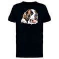thumbnail image 1 of St. Bernard Head Painting Tee Men's -Image by Shutterstock, 1 of 2