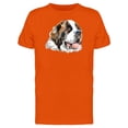 thumbnail image 1 of St. Bernard Head Painting Tee Men's -Image by Shutterstock, 1 of 1