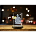 thumbnail image 1 of St. Blaise | Patron Saint of Throat Illnesses Gift | Religious 3D Engraved Crystal, 1 of 6