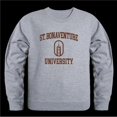 thumbnail image 1 of St. Bonaventure University Bonnies Seal Crewneck Sweatshirt, Heather Grey - Large, 1 of 1