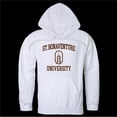 thumbnail image 1 of St. Bonaventure University Bonnies Seal Hoodie, White - Medium, 1 of 1