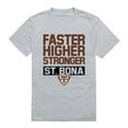 thumbnail image 1 of St. Bonaventure University Workout T-Shirt, Heather Grey - Large, 1 of 1