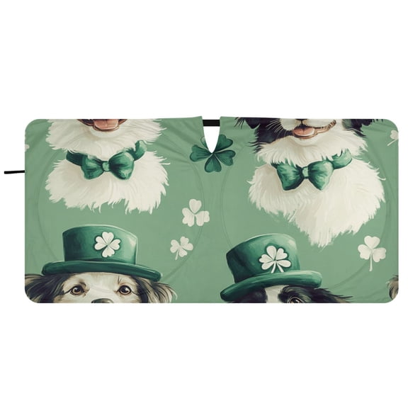 St Car Windshield Sun Shade Foldable Front Window Shades Cover Sun Visor Shield Block