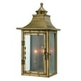 thumbnail image 1 of St. Charles 2-Light Aged Brass Wall Light, 1 of 6