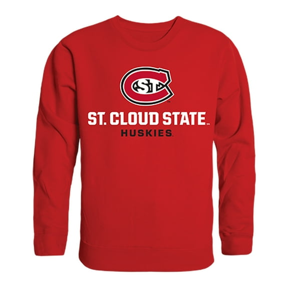St. Cloud State University Huskies College Crewneck Sweatshirt - Red, Small