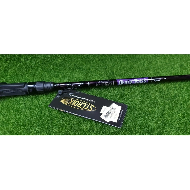 St. Croix Mojo Bass Casting Rod 7'1” Medium/Fast MJC71MF (Plastics) 