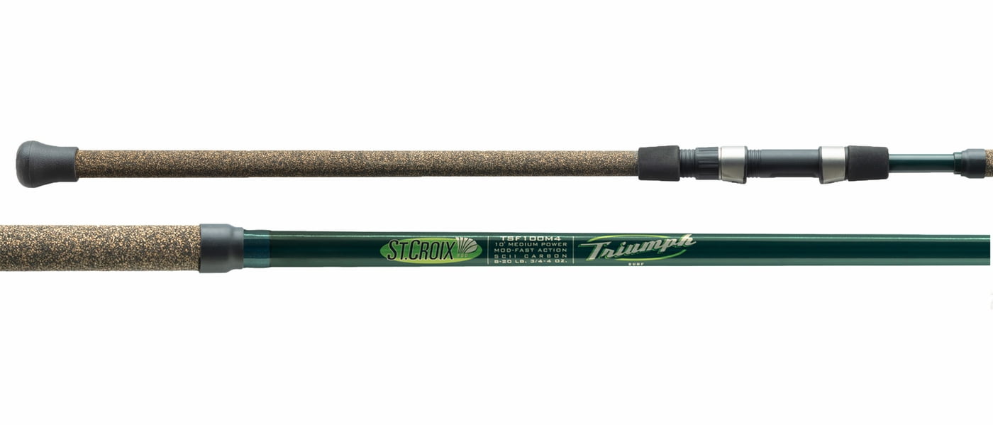 Croix TSF100M2 Triumph Surf Spinning Rod, 10', Medium