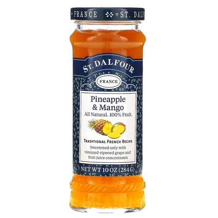 St. Dalfour, Deluxe Pineapple Mango Spread, 10 oz (284 g)