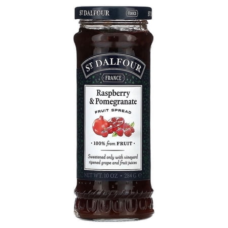 St. Dalfour Deluxe Red Raspberry & Pomegranate Spread 10 oz
