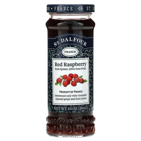 St. Dalfour Deluxe Red Raspberry Spread 10 oz Pack of 3