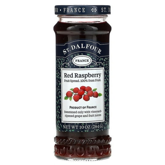 St. Dalfour Deluxe Red Raspberry Spread 10 oz Pack of 3