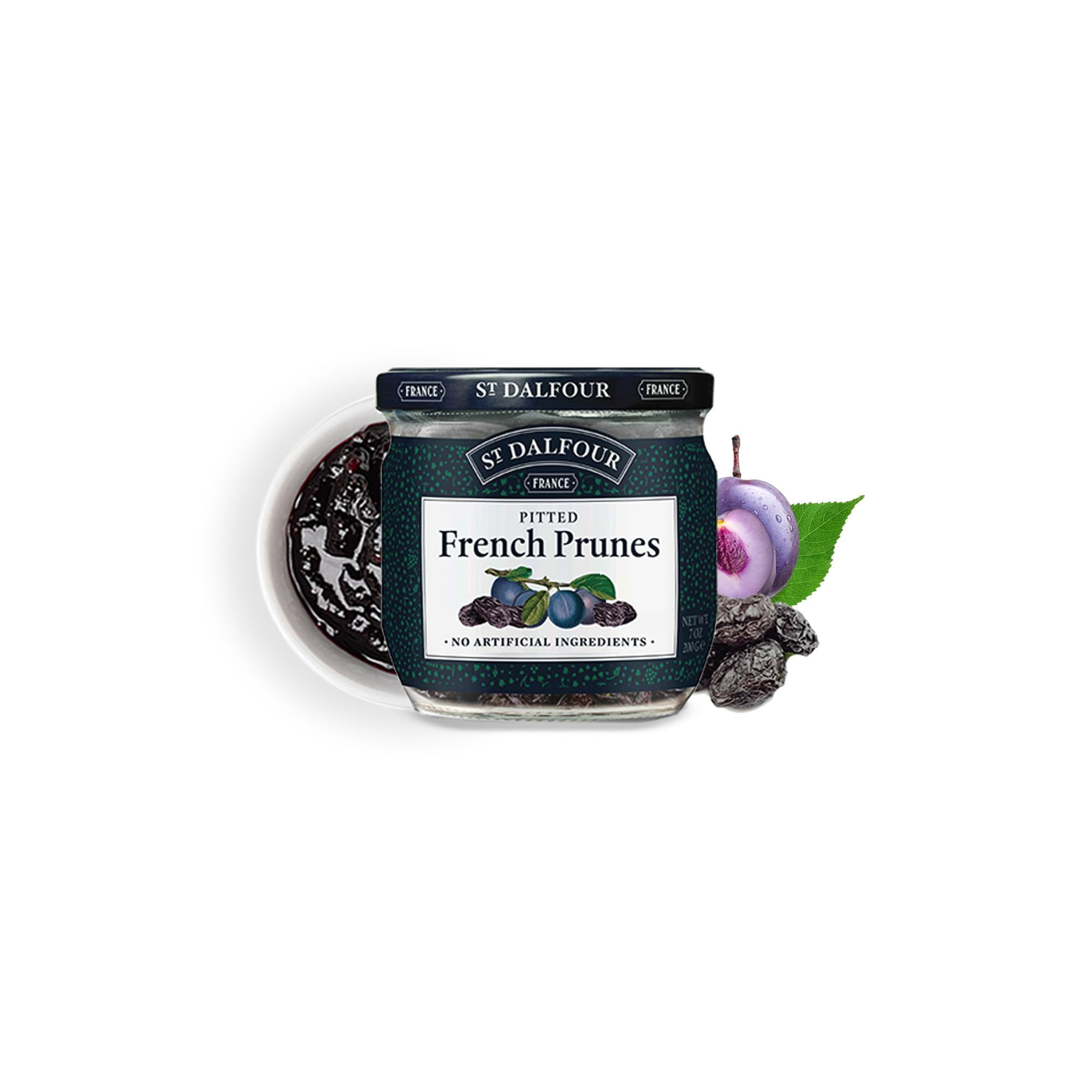 St. Dalfour Pitted Prunes, AIF4 7 oz AllNatural, No Preservatives