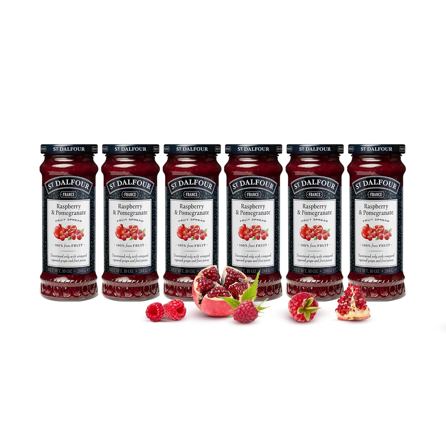 St Dalfour Raspberry & Pomegranate French Fruit Spread (10 oz) 100