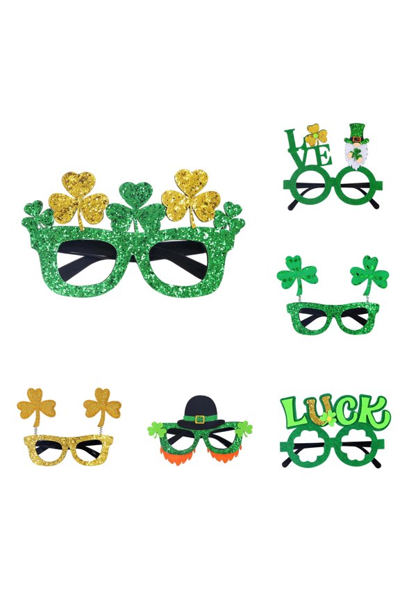 St. Day Glasses Glasses Irish Festival Party Glasses Quay for Women compatible with Polarized