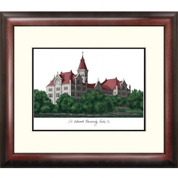 St. Edward's University Alumnus Framed Lithograph