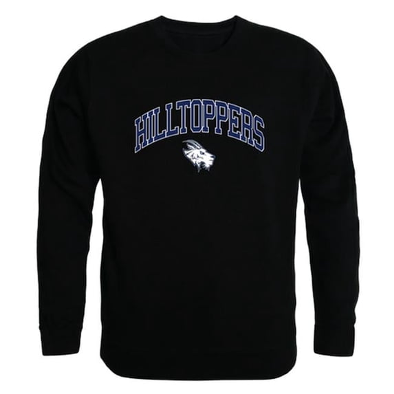 St. Edwards University Hilltoppers Campus Crewneck Sweatshirt, Black - Medium