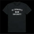 thumbnail image 1 of St. Edwards University Hilltoppers Distressed Arch College T-Shirt, Black - Small, 1 of 1