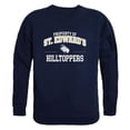 thumbnail image 1 of St. Edwards University Hilltoppers Property of Crewneck Sweatshirt, Navy - Extra Large, 1 of 1
