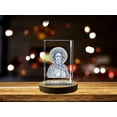 thumbnail image 1 of St. Elizabeth Ann Seton | First American-Born Saint Gift | Religious 3D Engraved Crystal, 1 of 6