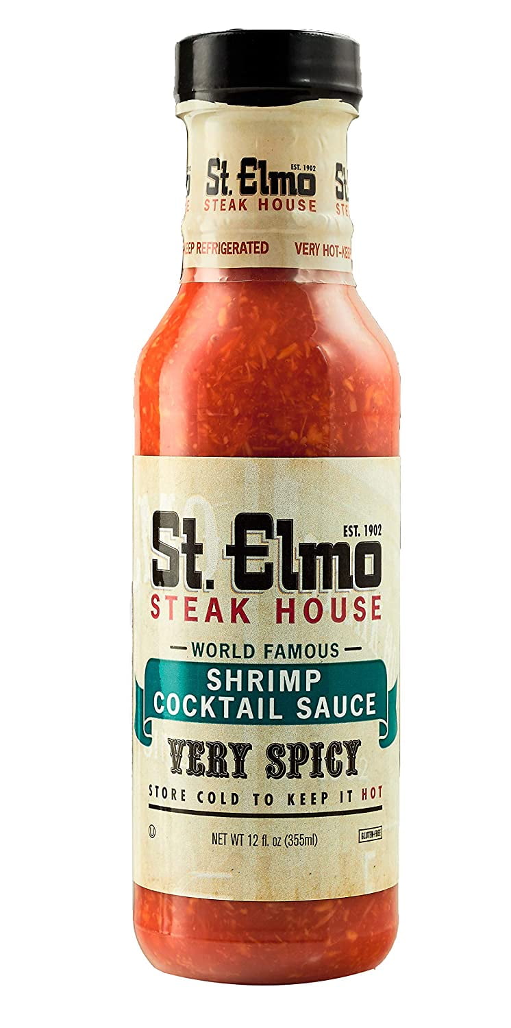 St. Elmo Cocktail Sauce, Extra Spicy Seafood Sauce and Cocktail Sauce