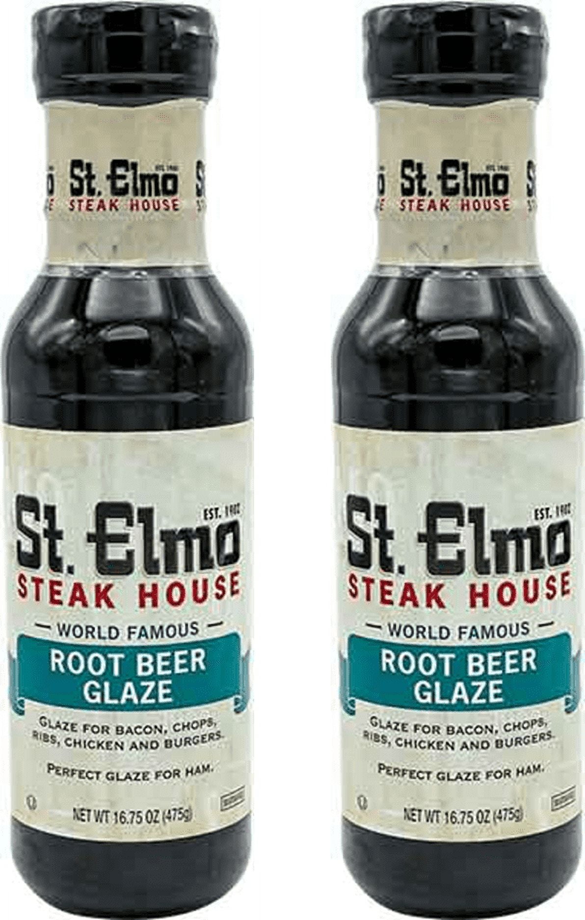 St. Elmo Famous Steak House Root Beer Glaze, 2-Pack 16.75 oz. Bottles