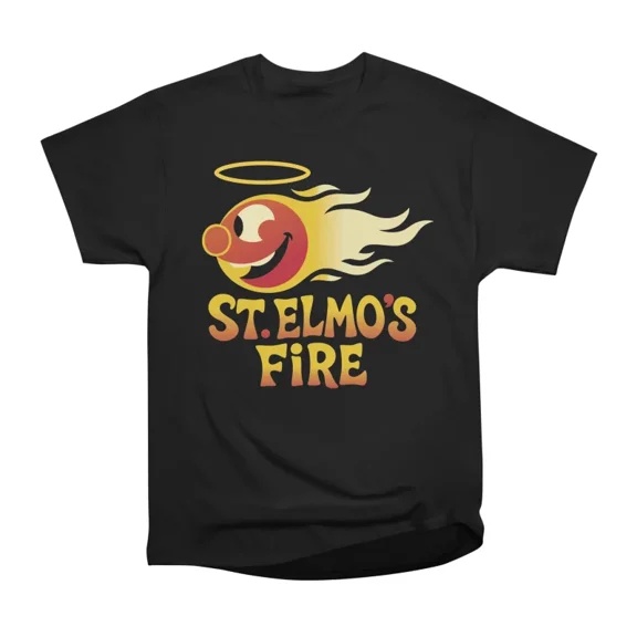 St Elmos Fire T-Shirt Tee Gift For Him Merch For Her Apparel For Friend