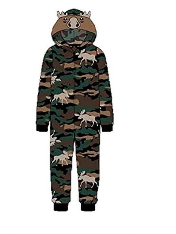 St. Eve Fleece Hooded One-Piece Blanket Sleeper, Small
