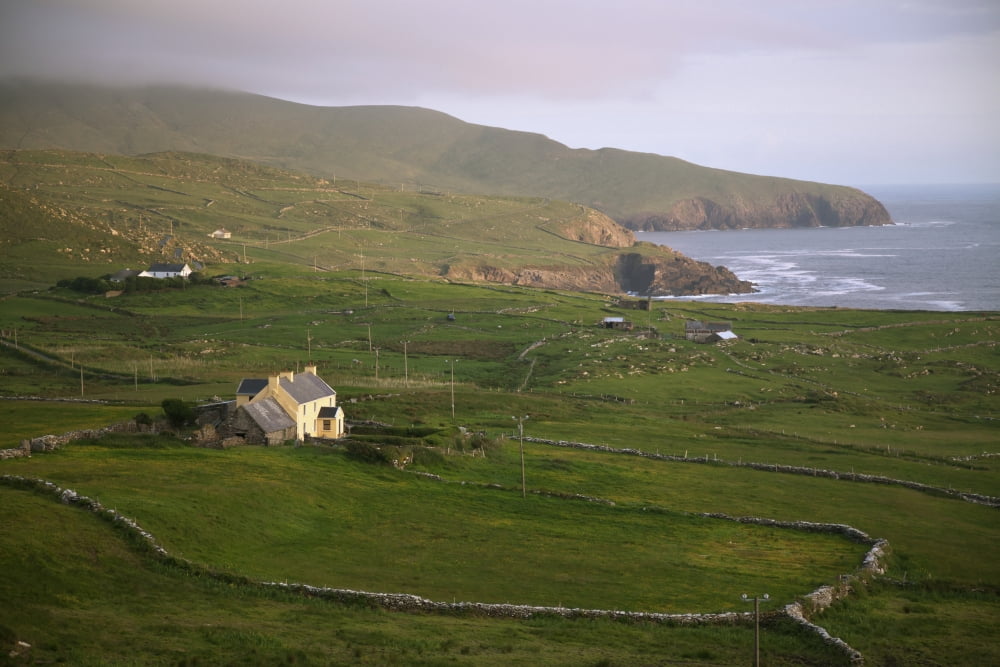 St Finans Bay County Kerry Ireland Canvas Art - Carl Bruemmer Design Pics (38 x 24)