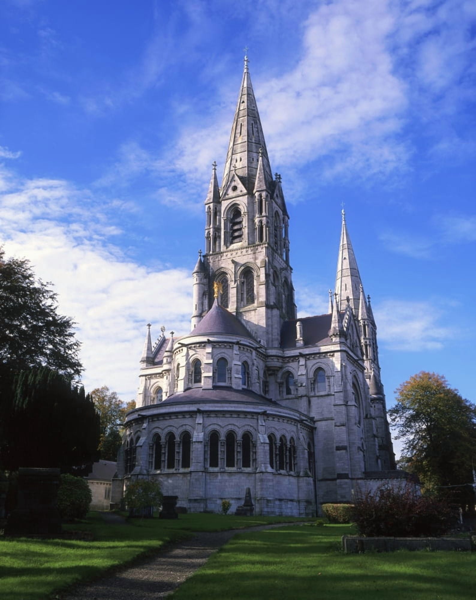 St Finbarrs Cathedral Cork City Co Cork Ireland Canvas Art - The Irish Image Collection  Design Pics (14 x 18)