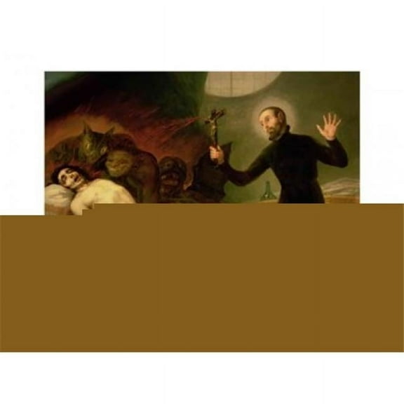 St. Francis Borgia Poster Print by Francisco De Goya