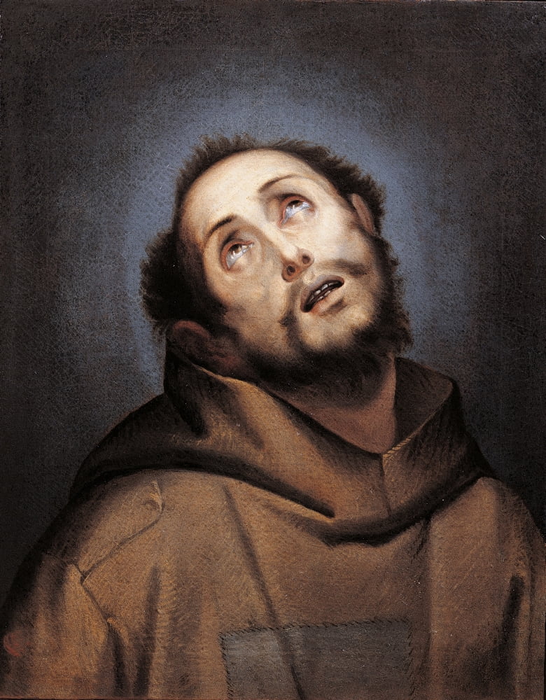 St Francis Canvas Art - (18 x 24)