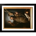 thumbnail image 1 of St.Francis in ecstasy 28x36 Large Black Wood Framed Print Art by Bernardo Strozzi, 1 of 2