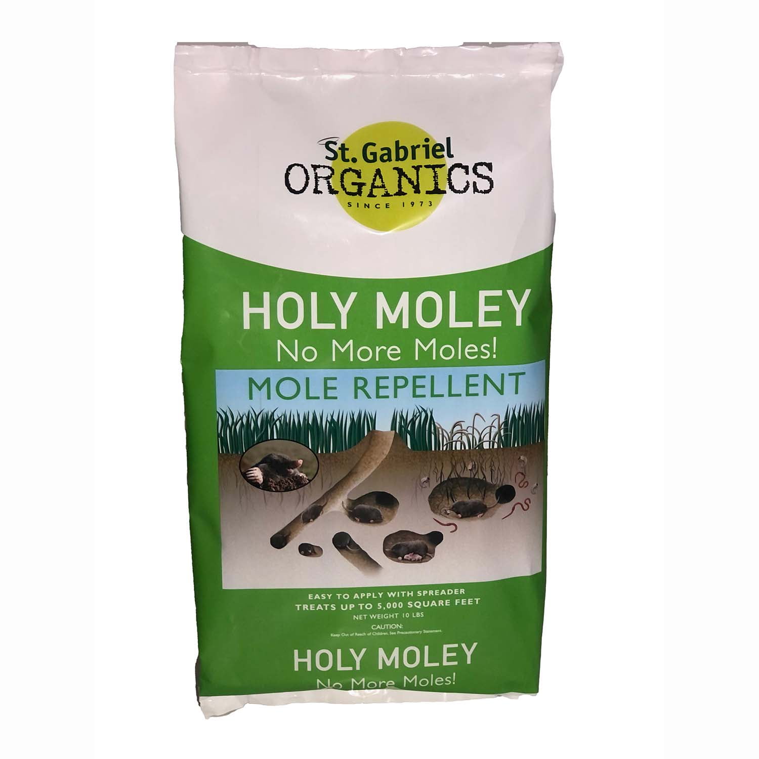 Holy Moley Organic Mole Repellent, 10 Pounds
