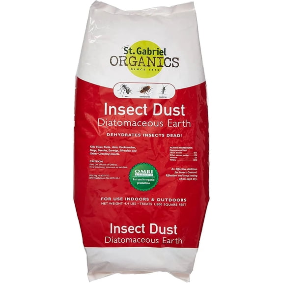 St. Gabriels Organics Diatomaceous Earth Insect Dust, 4 lb