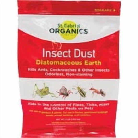 St Gabriel Organics St. Gabriel Organics Diatomaceous Earth Insect Killer - Pack of 4 Shop Supply Pack