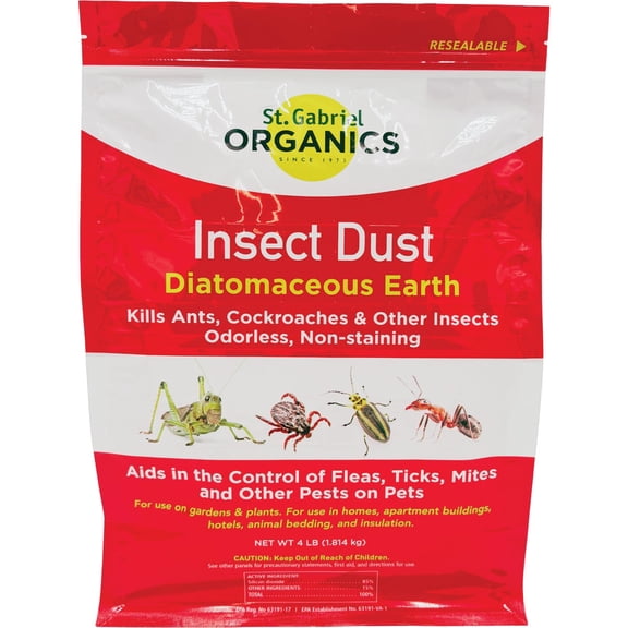 St Gabriel Organics St. Gabriel Organics Diatomaceous Earth Insect Killer - Single Pack