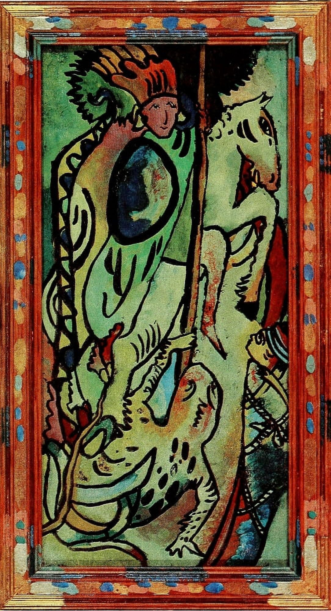 St George II Canvas Art - Wassily Kandinsky (18 x 24)