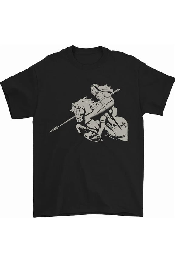 St George On A Horse St Georges Day Mens Womens S-5XL T-Shirt