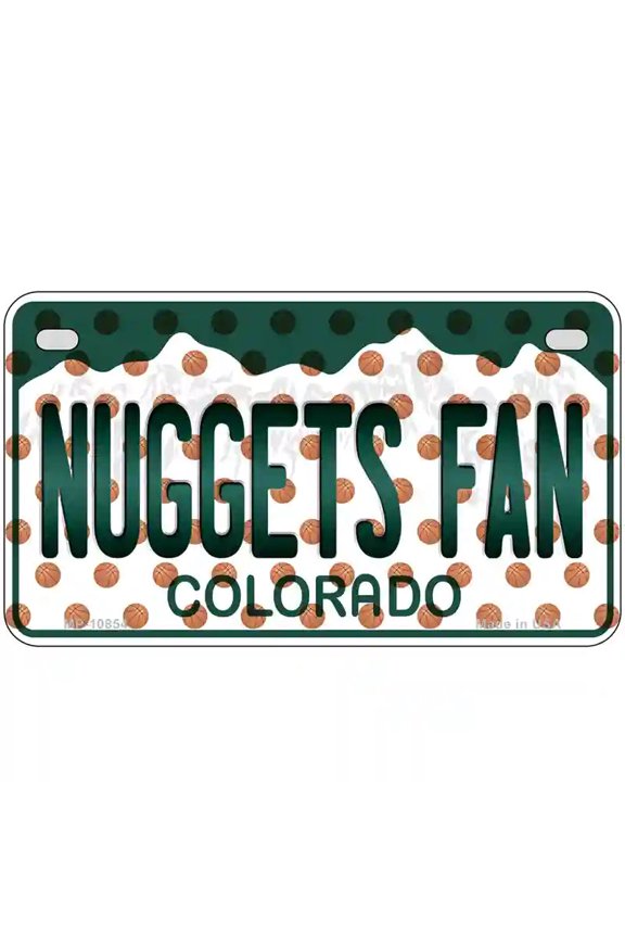 St George Utah Metal Novelty License Plate 7" x 4" Motorcycle (MP)