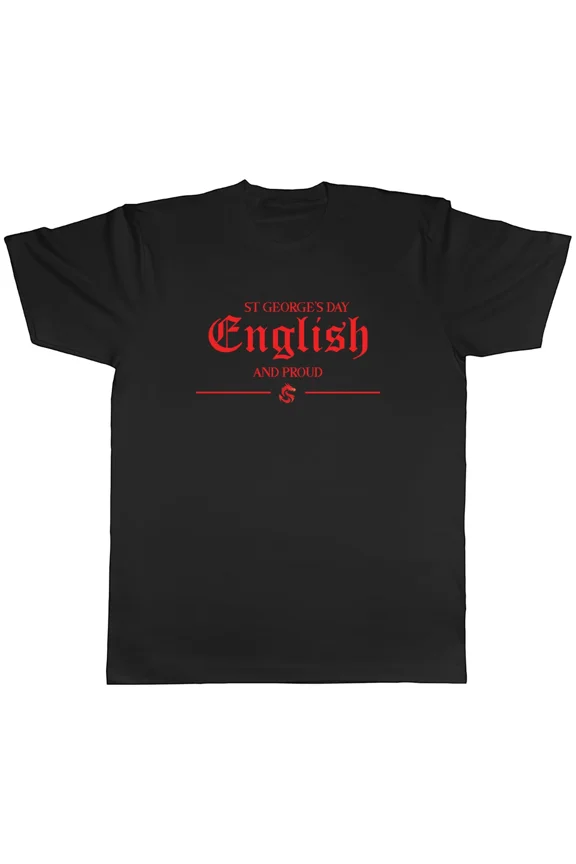 St George's Day English Pride Dragon Unisex T-Shirt, S-5XL