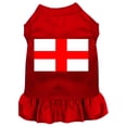 thumbnail image 1 of Dog Dress, Pet Dog  Cat Dress Screen Printed, "St. George's Cross", 1 of 11
