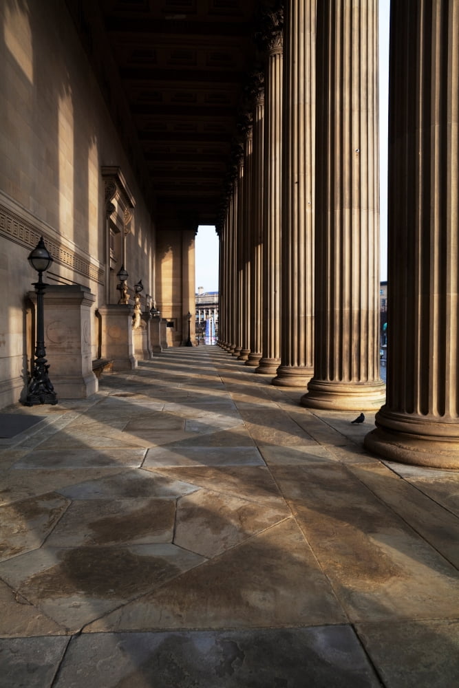 St Georges Hall Liverpool Merseyside England Canvas Art - Panoramic Images (36 x 12)