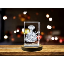 St. Gerard Majella | Patron Saint of Expectant Mothers Gift | Religious 3D Engraved Crystal