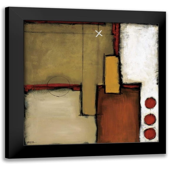 St.Germain, Patrick 12x12 Black Modern Framed Museum Art Print Titled - Stirred